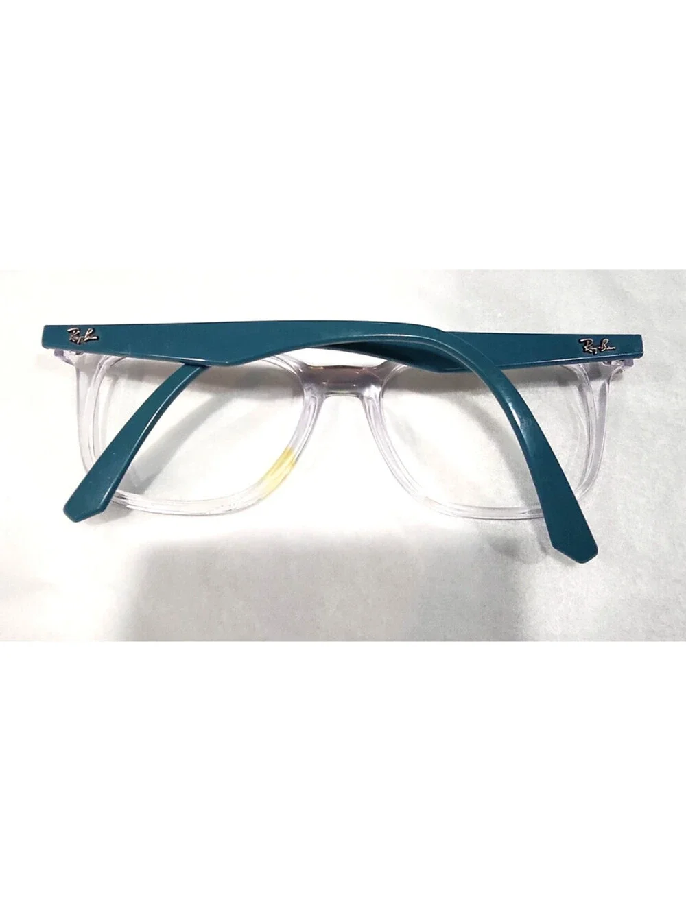 Ray Ban RB7177 5994 Clear Square Eyeglasses Frame 51-18 140 Read